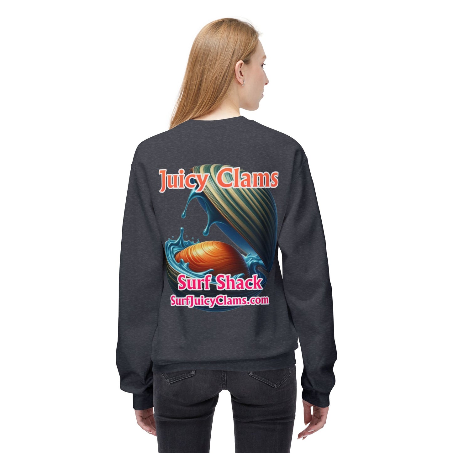 Juicy Clams Unisex Midweight Sweatshirt (A028)