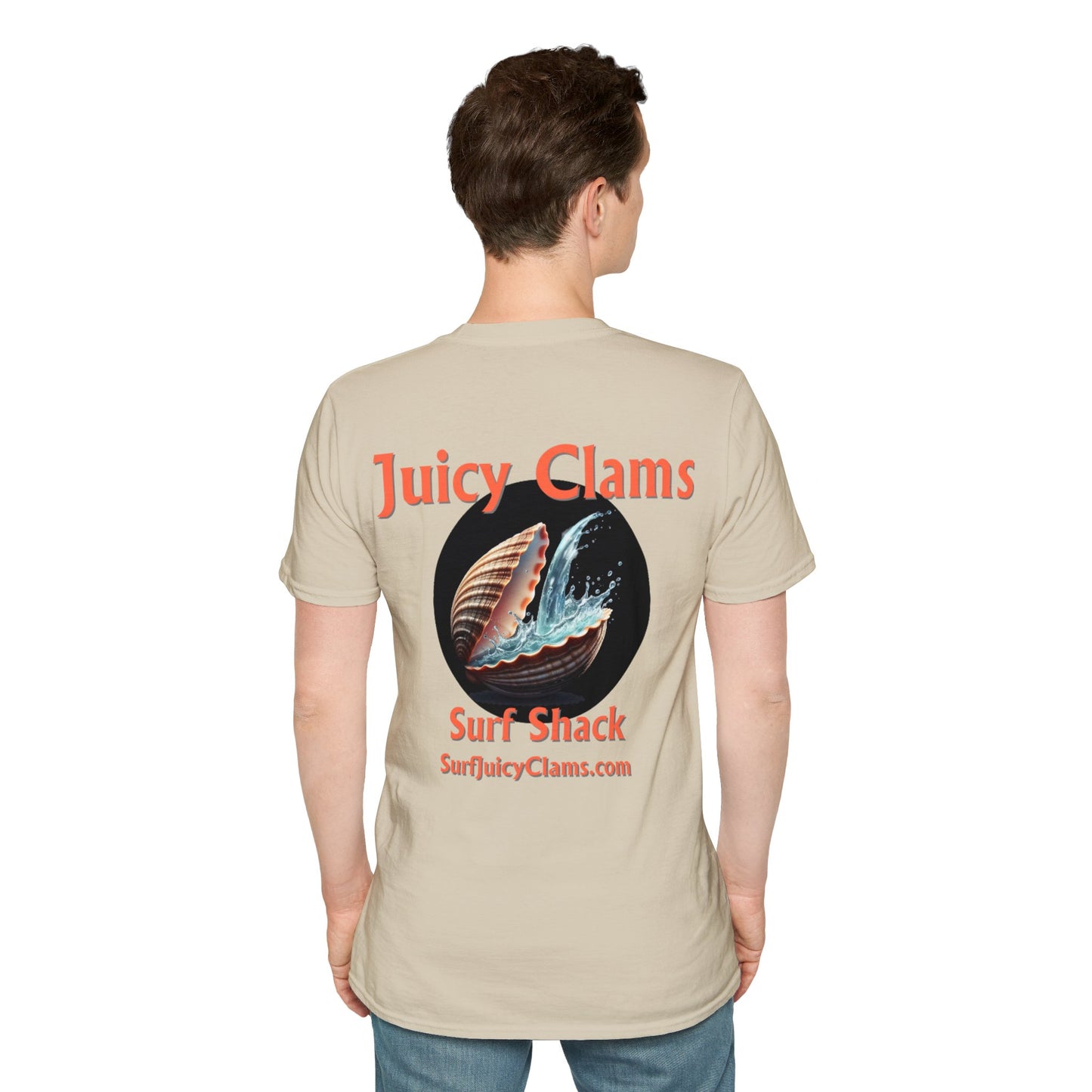 Juicy Clams Unisex Logo T-Shirt (L007)