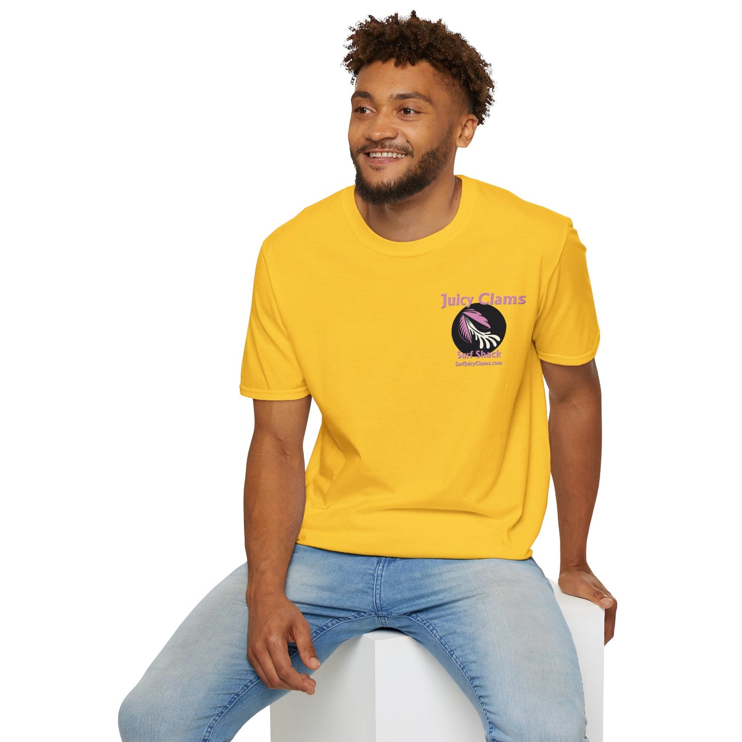 Juicy Clams Unisex Logo T-Shirt (L001)