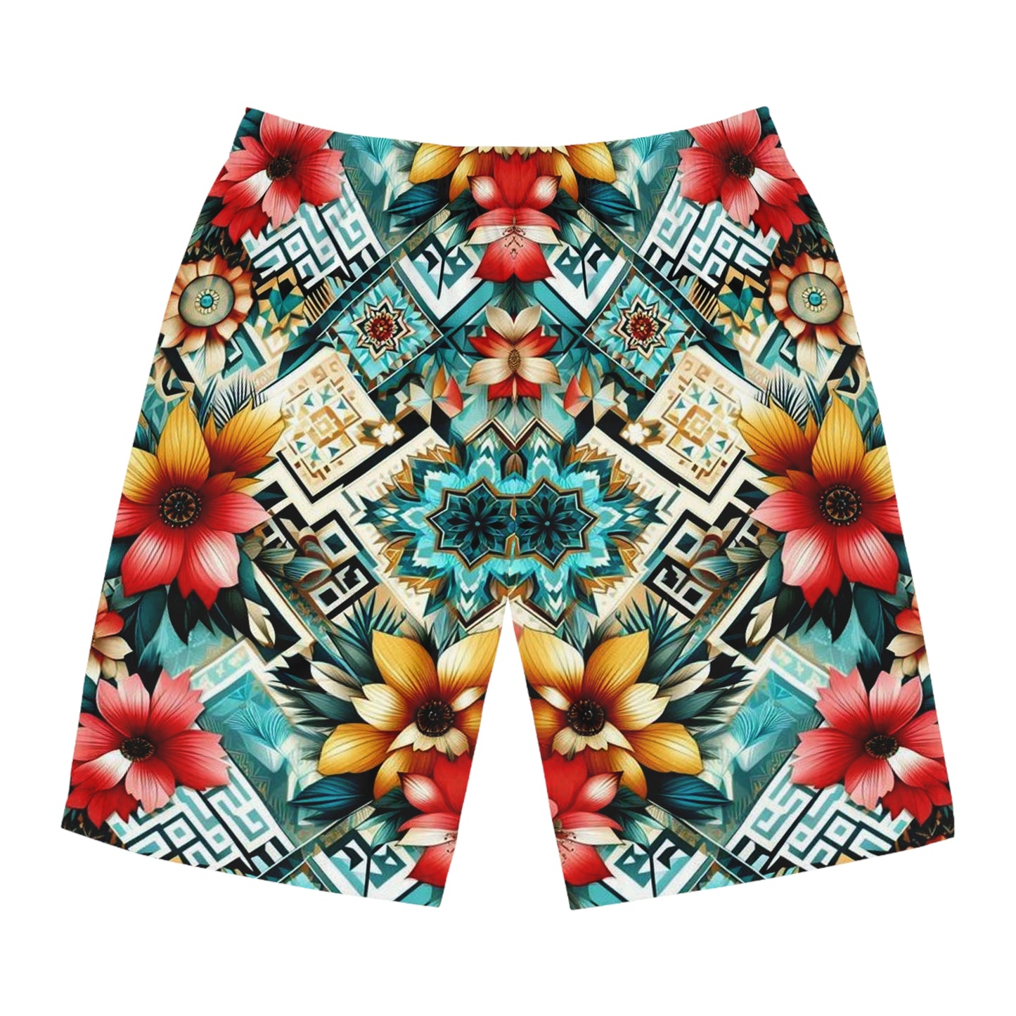 Juicy Clams Men's Board Shorts (H056)