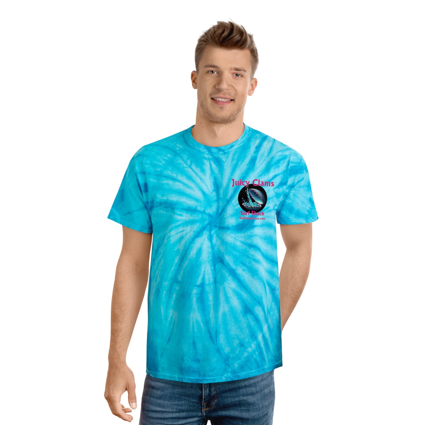 Juicy Clams Tie-Dye Cyclone Tee (L010)