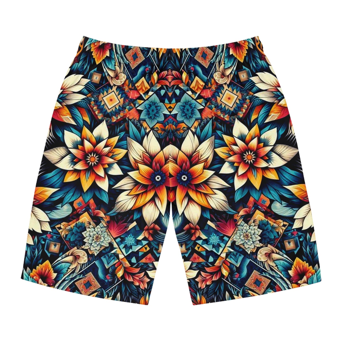Juicy Clams Men's Board Shorts (H033)