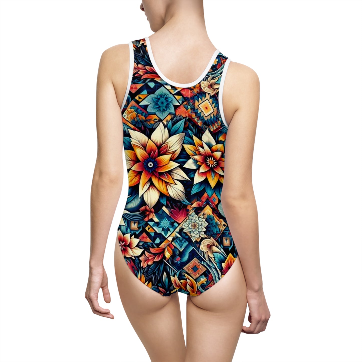 Juicy Clams Classic One-Piece Swimsuit (H033)