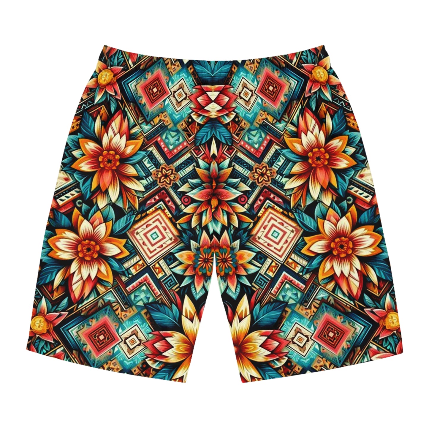 Juicy Clams Men's Board Shorts (H071)