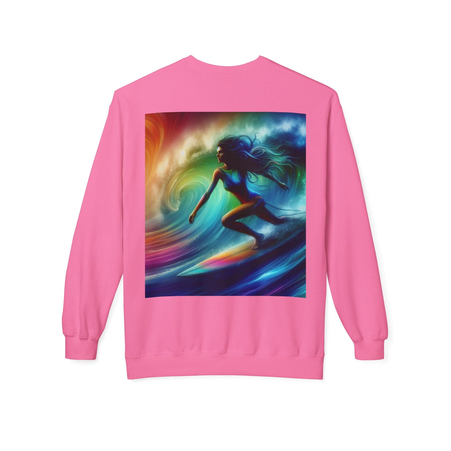 Juicy Clams Unisex Midweight Fleece Crewneck Sweatshirt (D036)