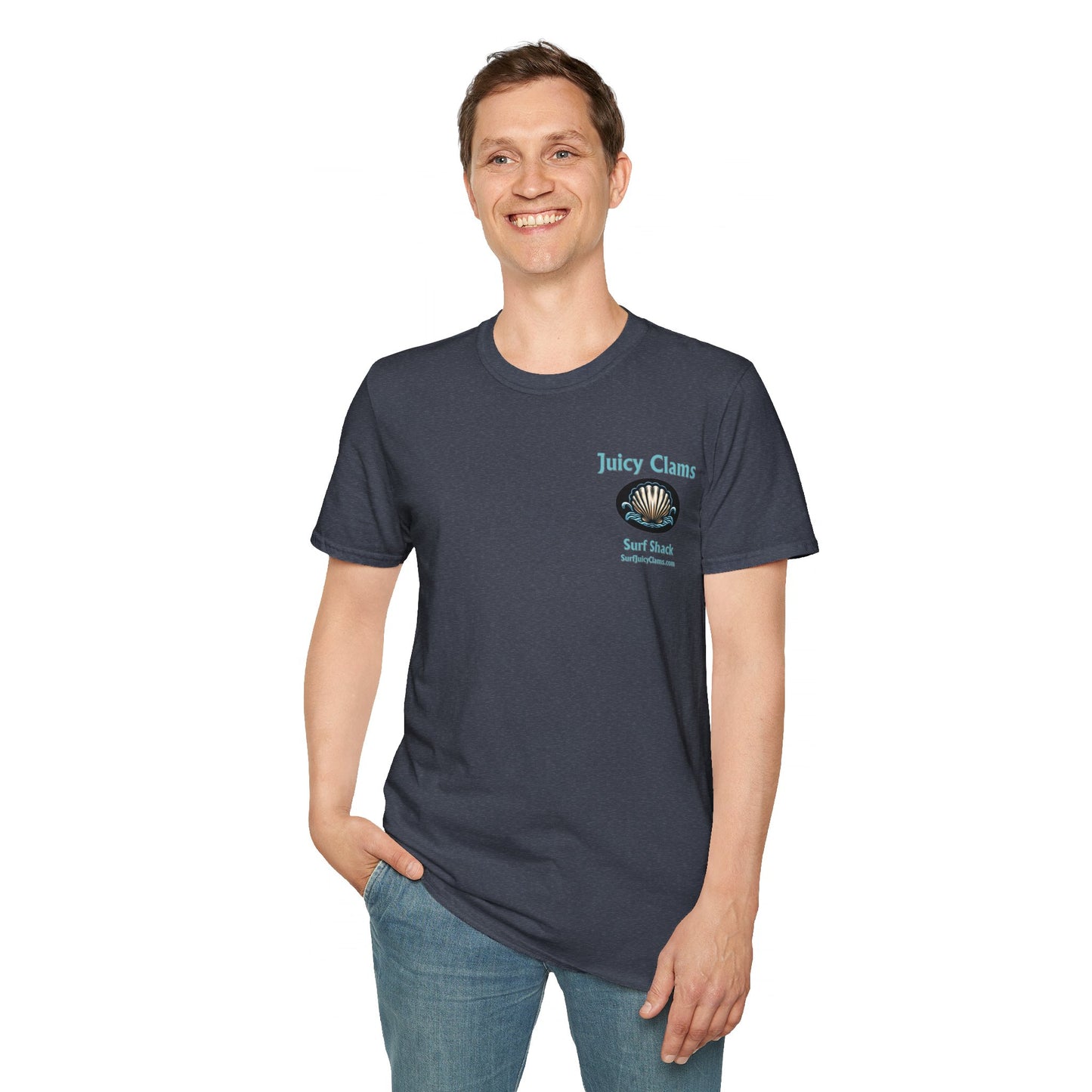 Juicy Clams Unisex Logo T-Shirt (L003)