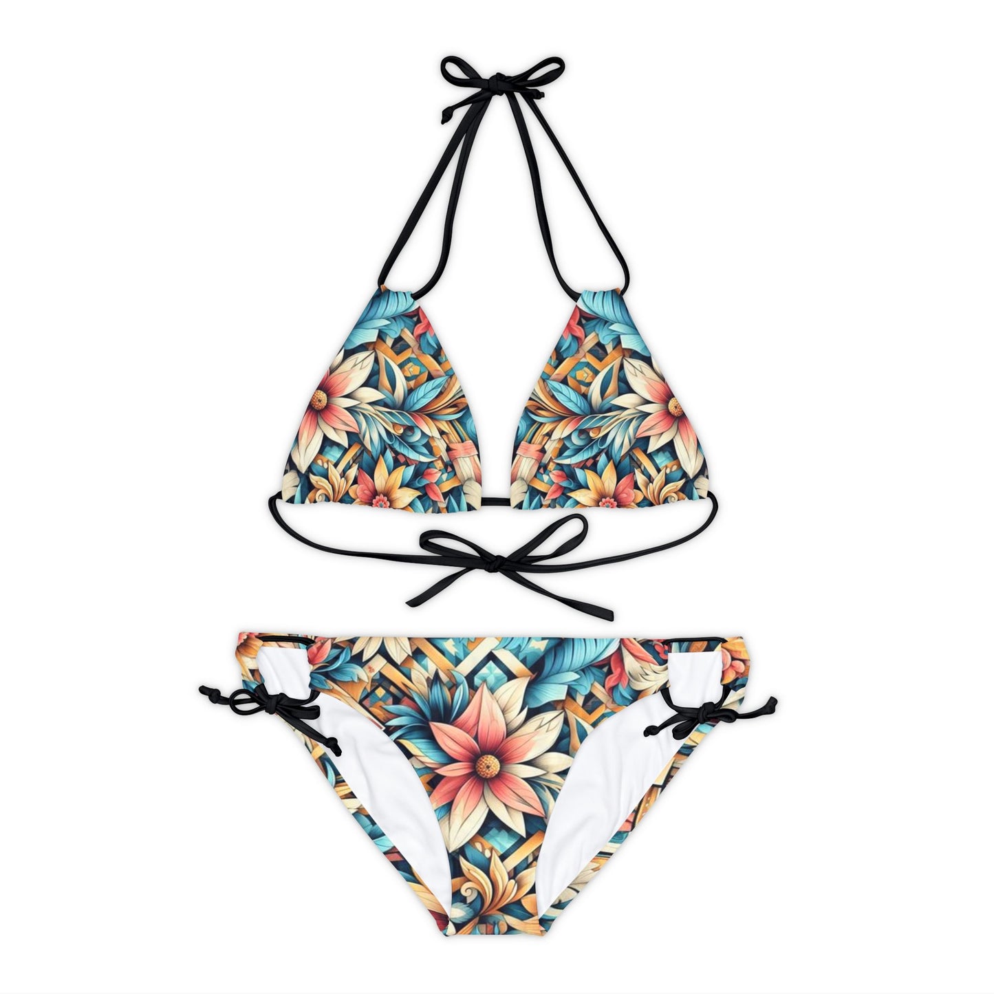 Juicy Clams Double Strap Bikini Set (1164)