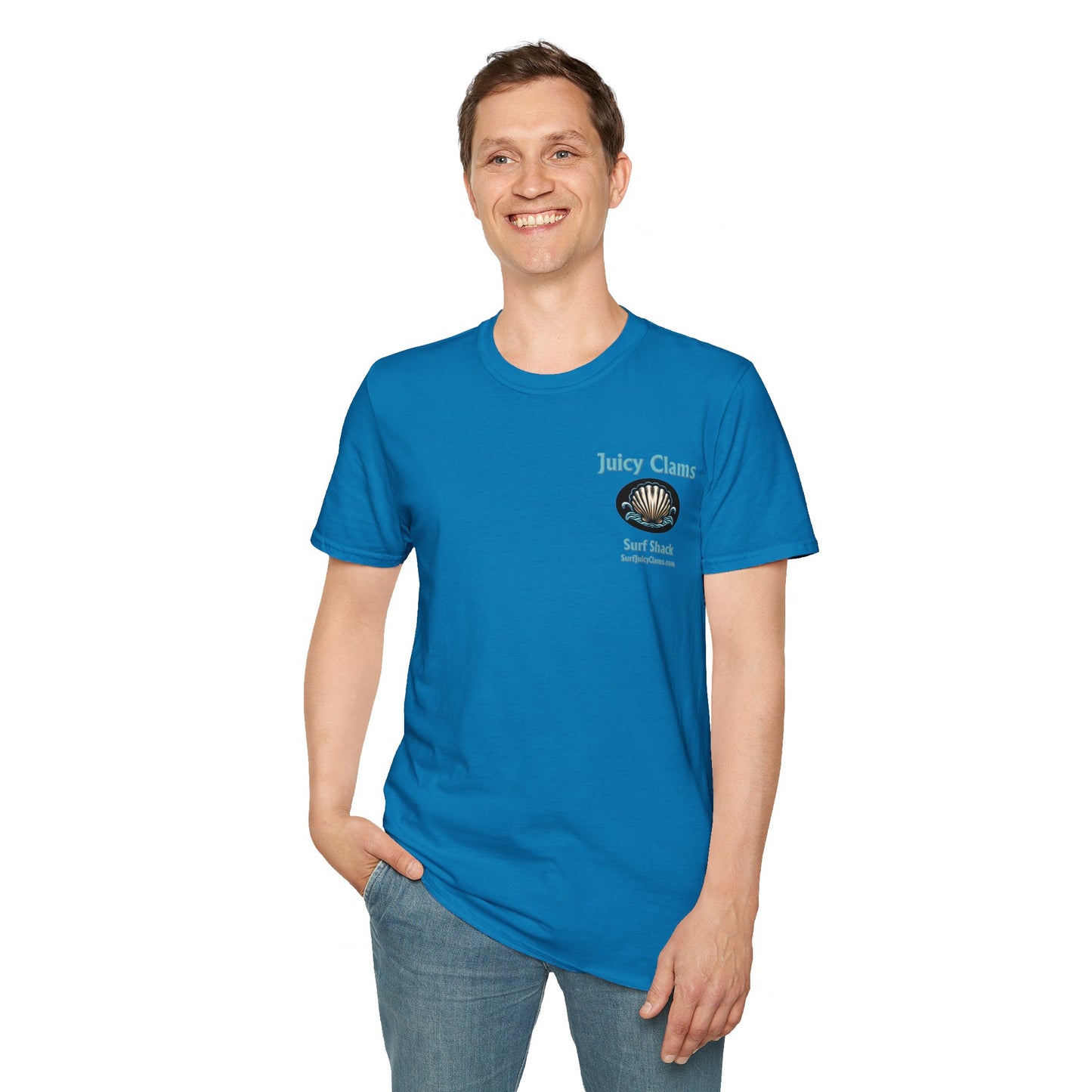 Juicy Clams Unisex Logo T-Shirt (L003)