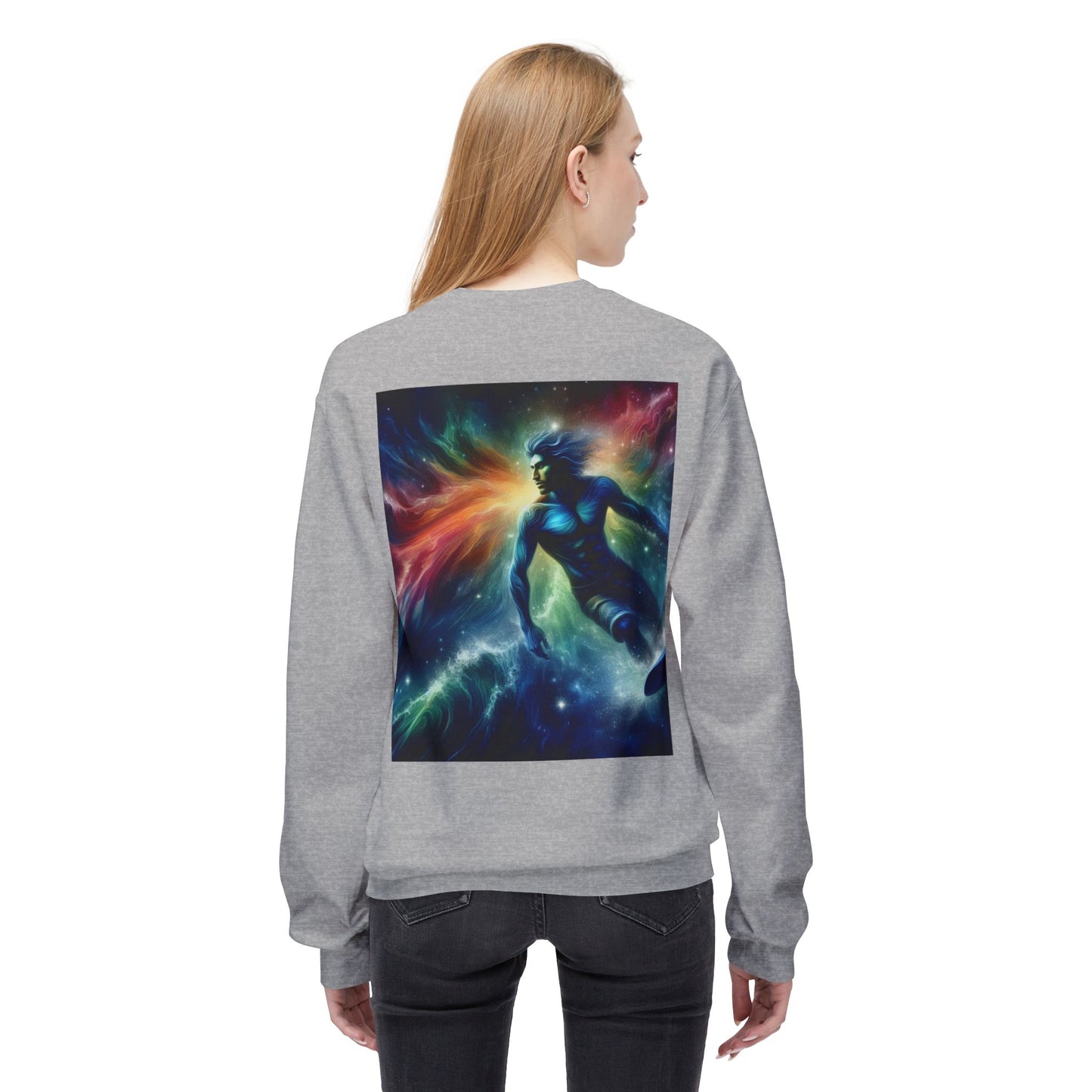 Juicy Clams Unisex Midweight Fleece Crewneck Sweatshirt (D001)