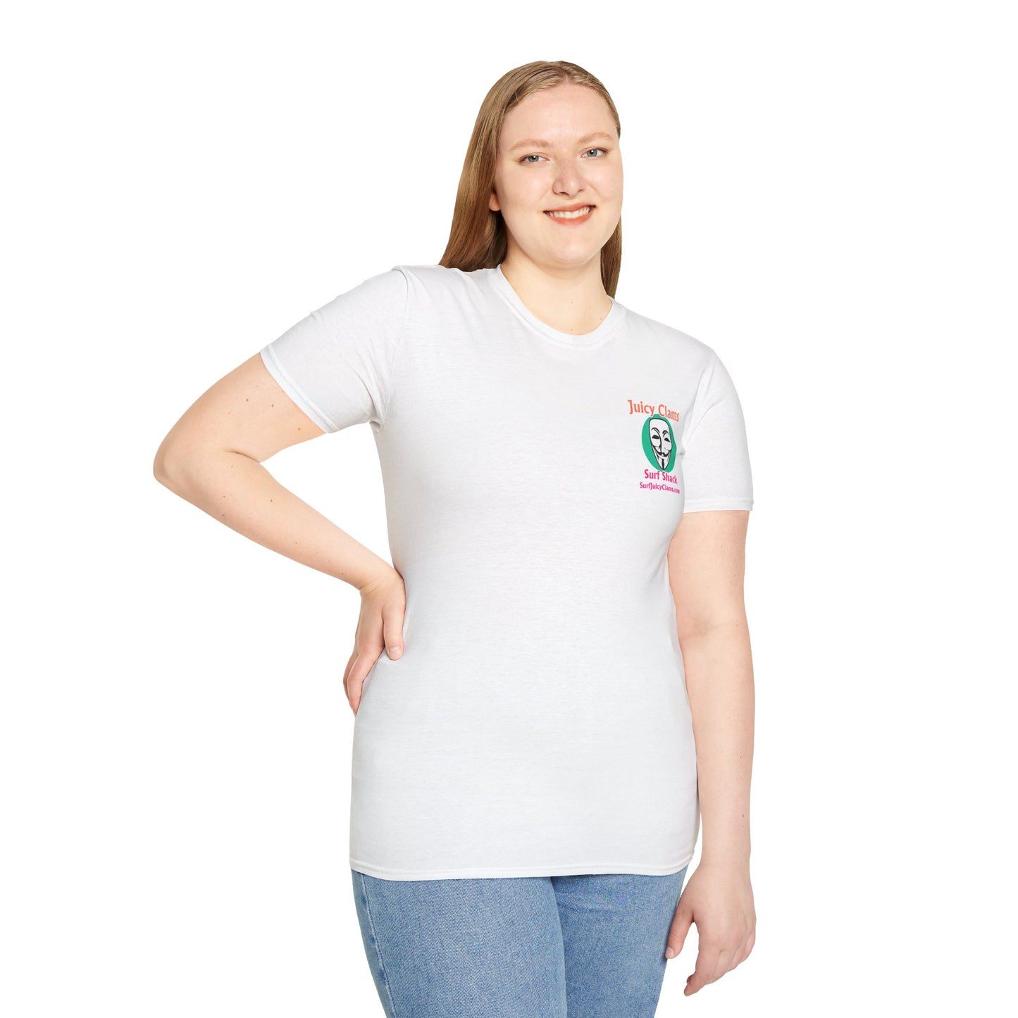 Juicy Clams Unisex Logo T-Shirt (L030)