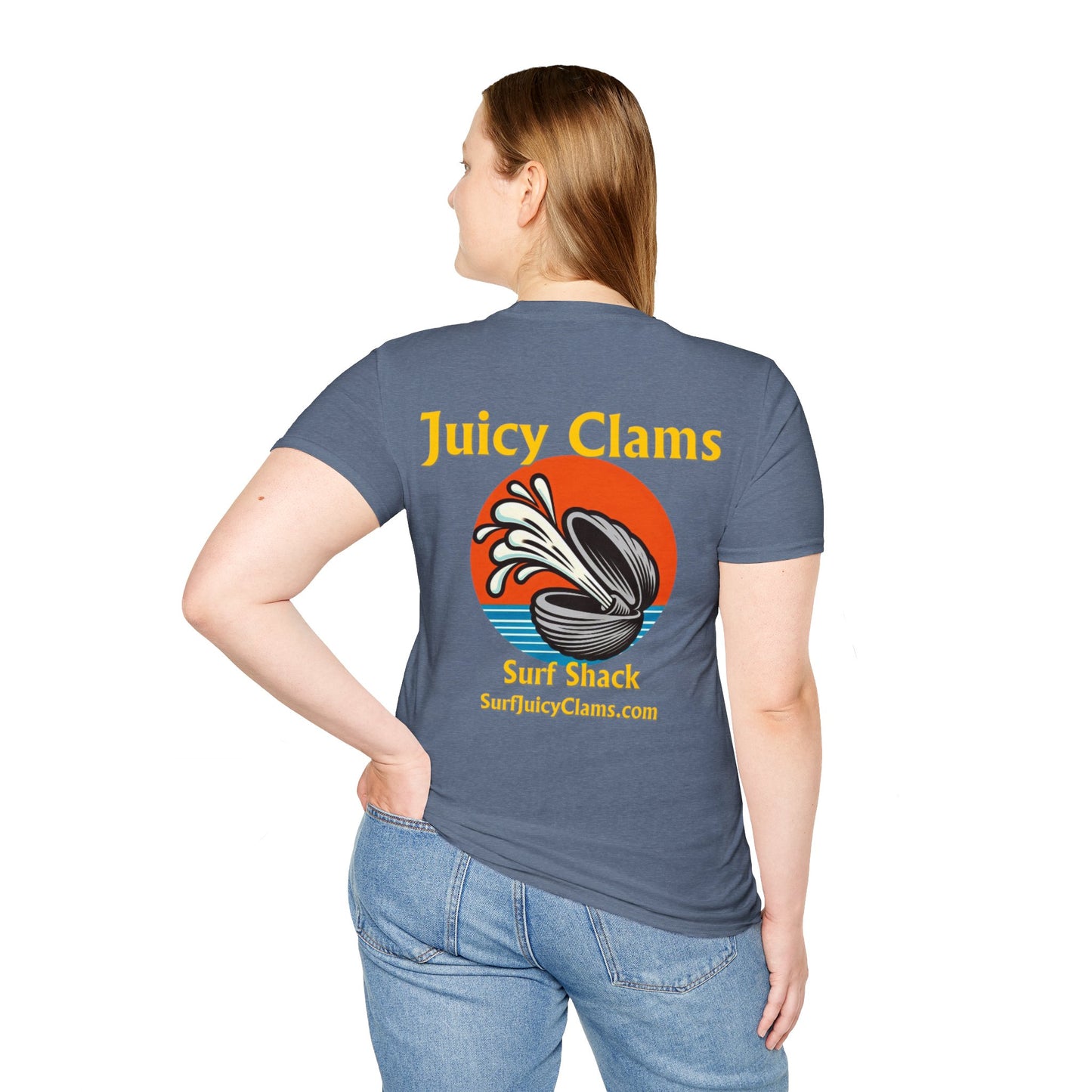 Juicy Clams Unisex Logo T-Shirt (L005)