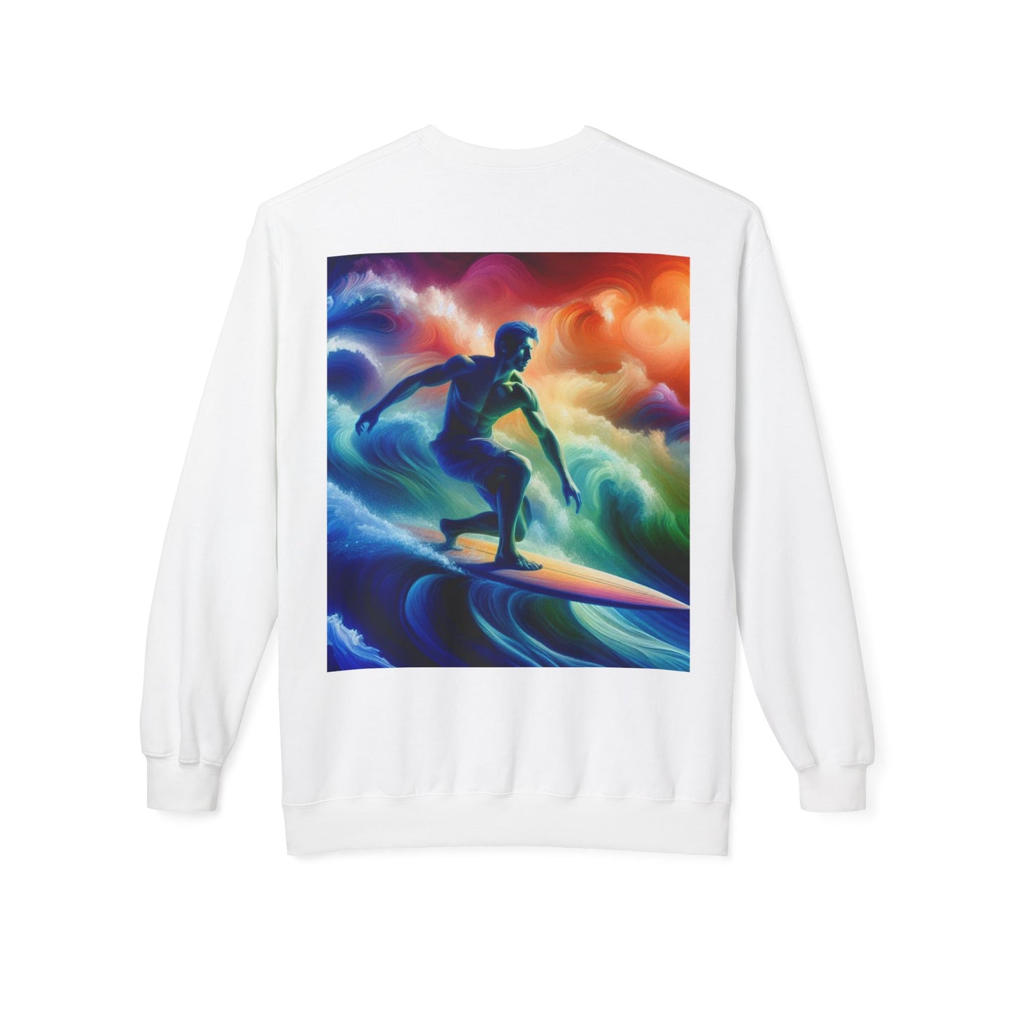 Juicy Clams Unisex Midweight Fleece Crewneck Sweatshirt (D015)