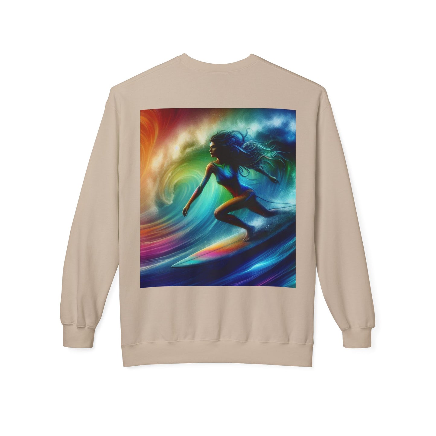 Juicy Clams Unisex Midweight Fleece Crewneck Sweatshirt (D036)