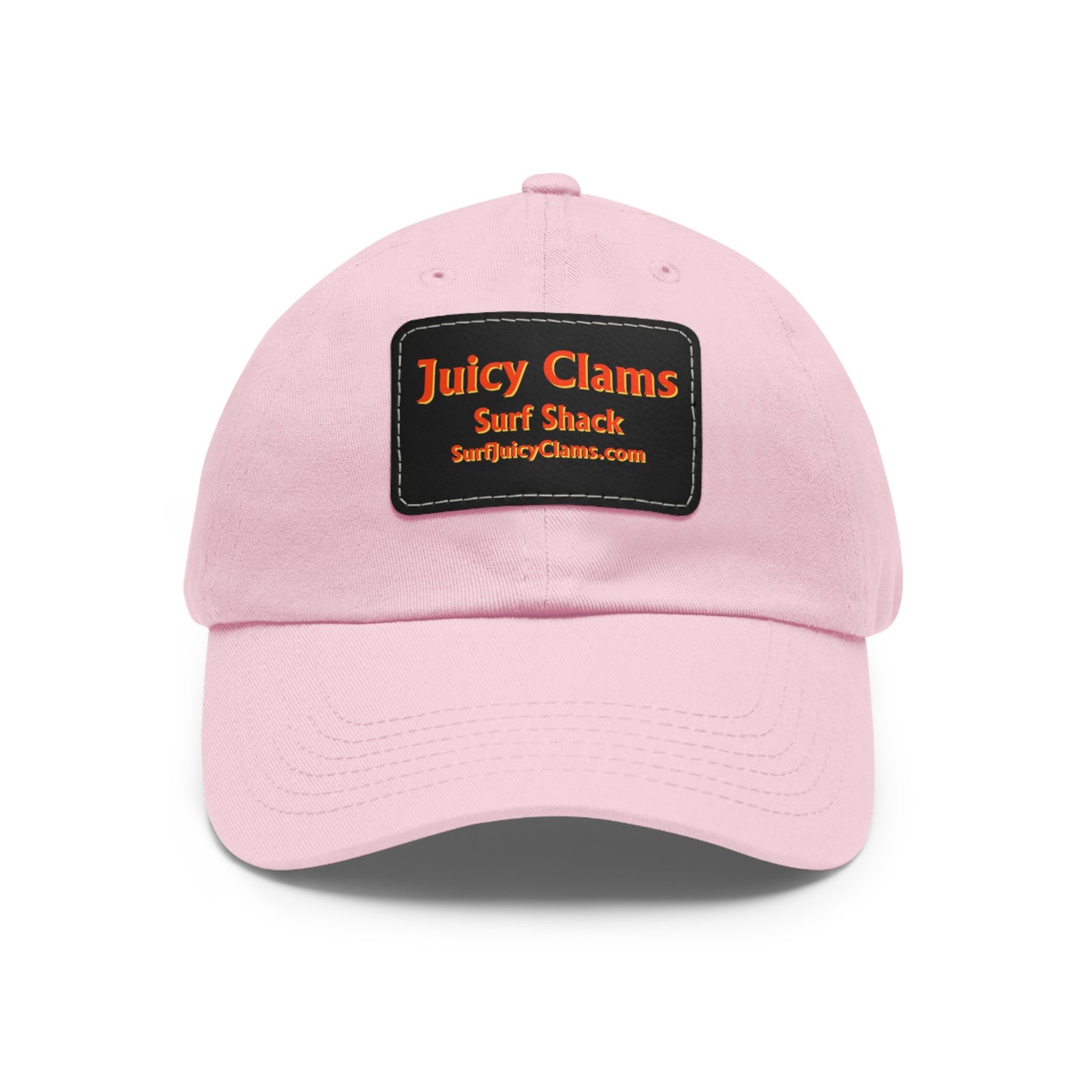 Juicy Clams Ball Cap with Black Patch