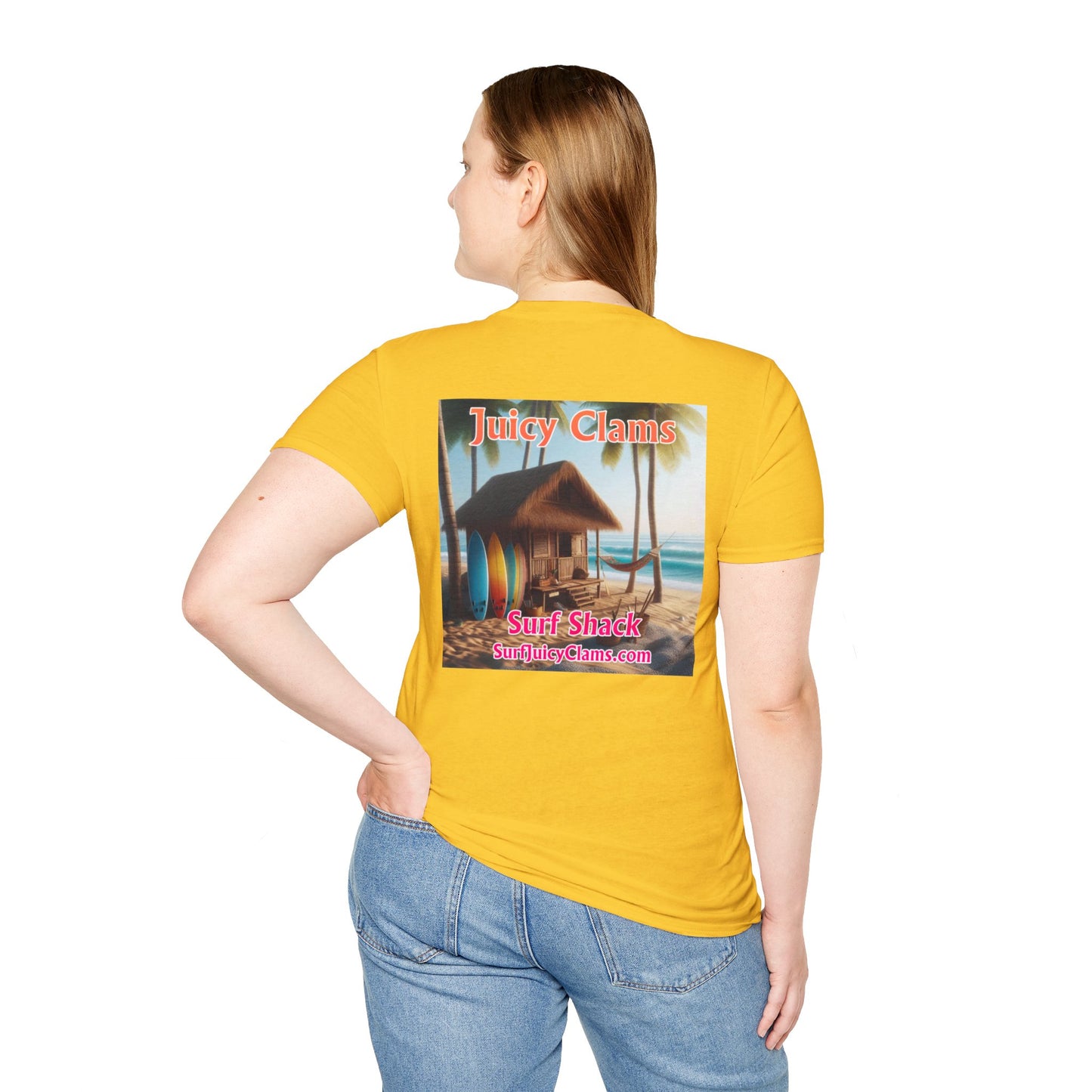 Juicy Clams Unisex Logo T-Shirt (S004)