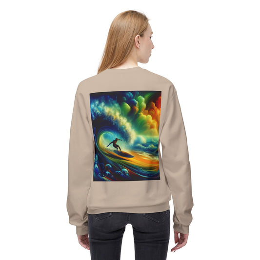 Juicy Clams Unisex Midweight Fleece Crewneck Sweatshirt (D017)