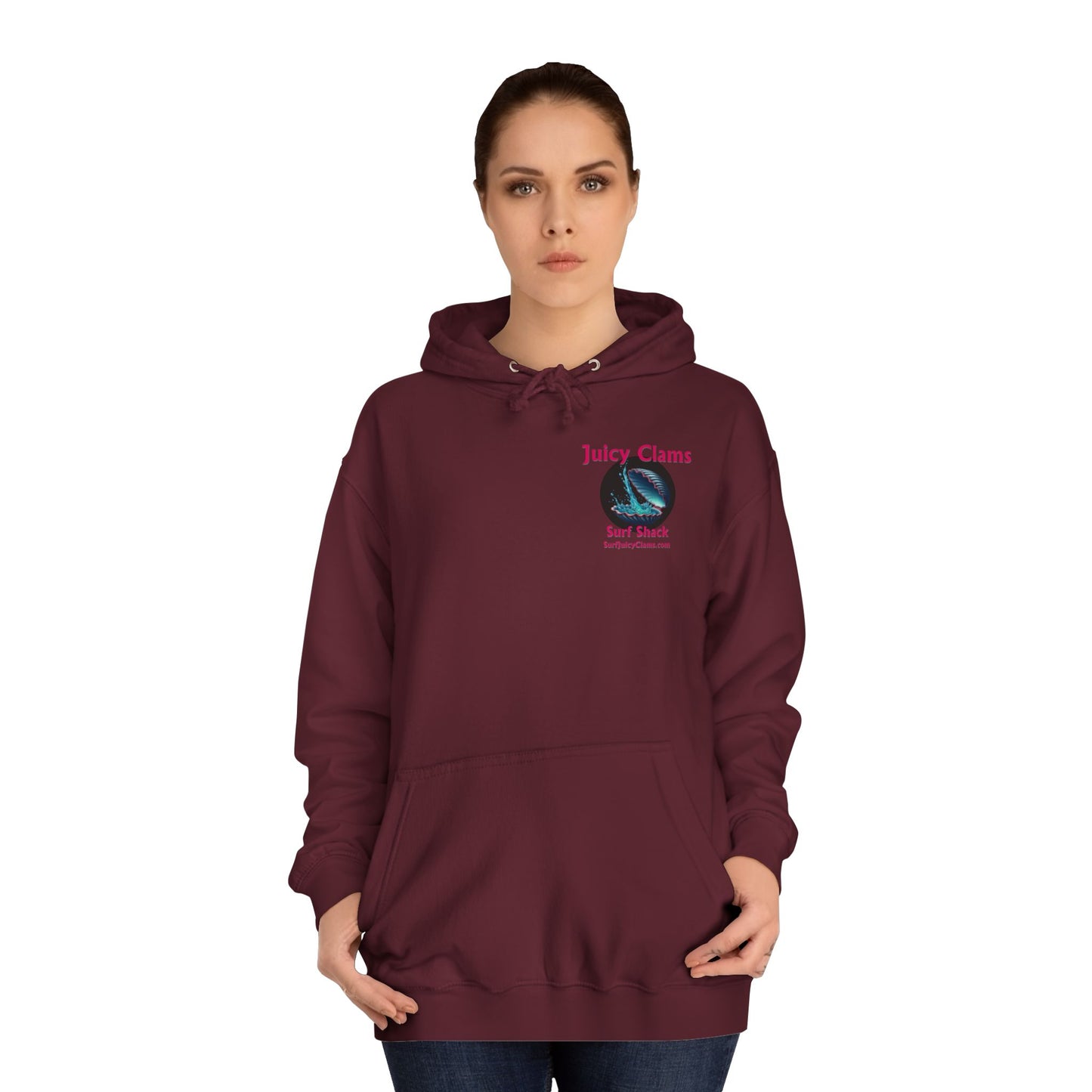 Juicy Clams Unisex College Hoodie (L010)