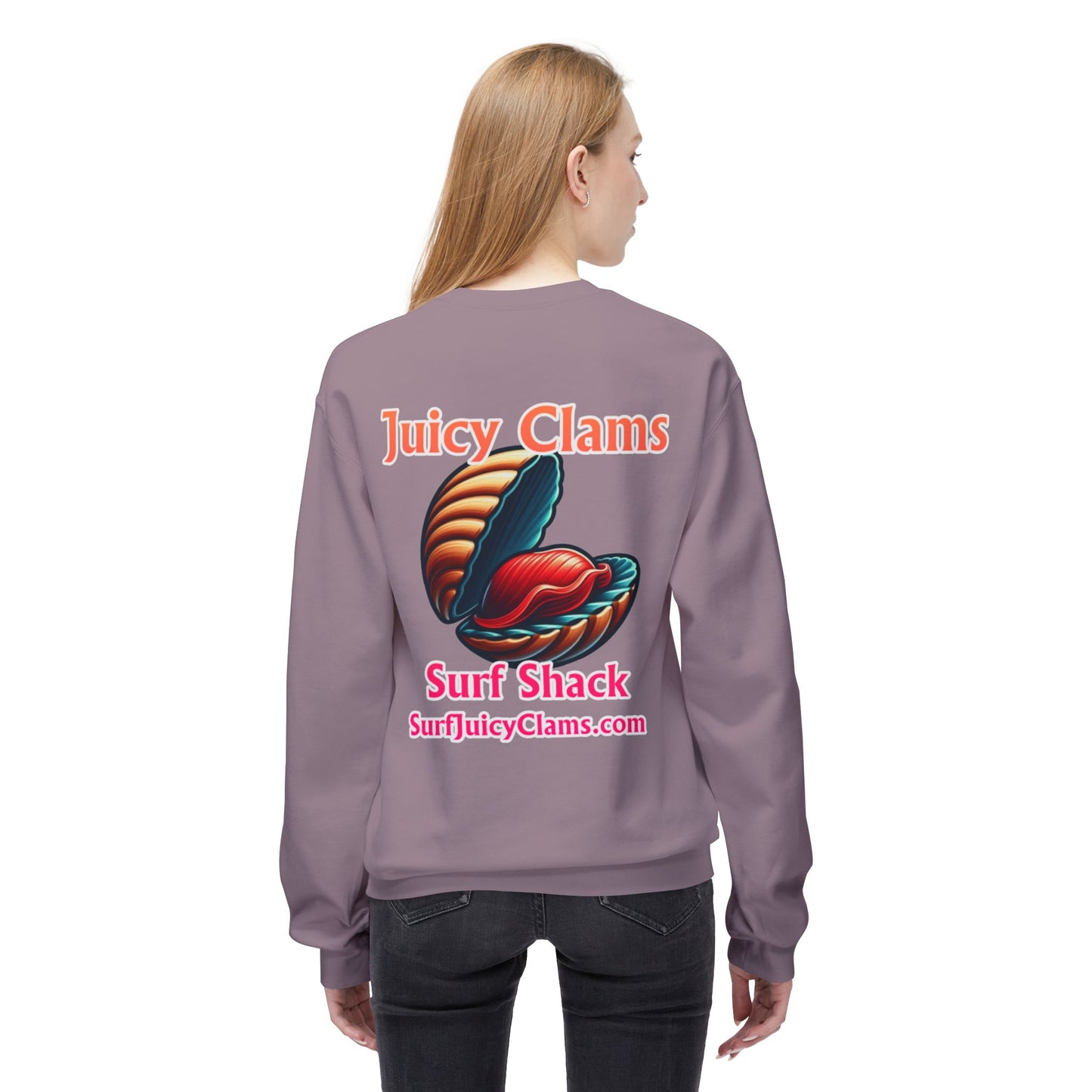 Juicy Clams Unisex Midweight Sweatshirt (A024)