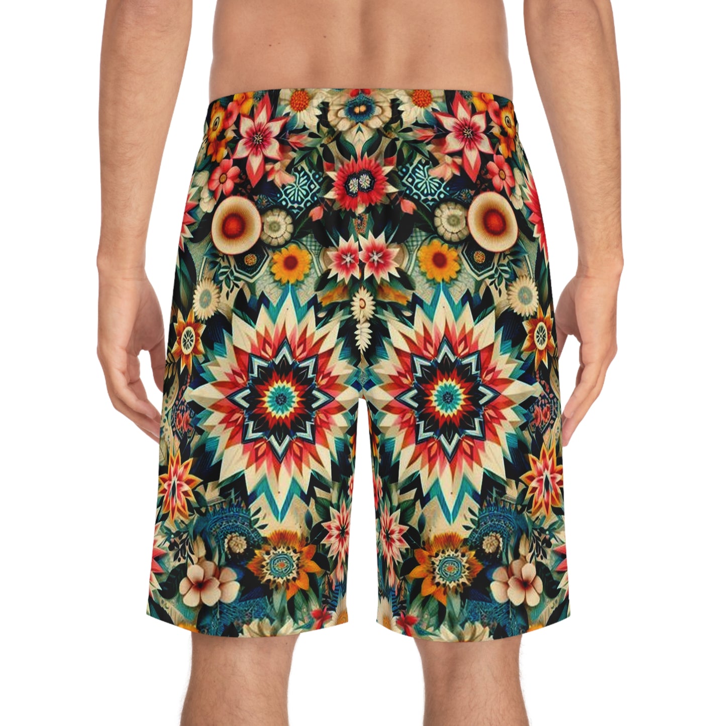 Juicy Clams Men's Board Shorts (H050)