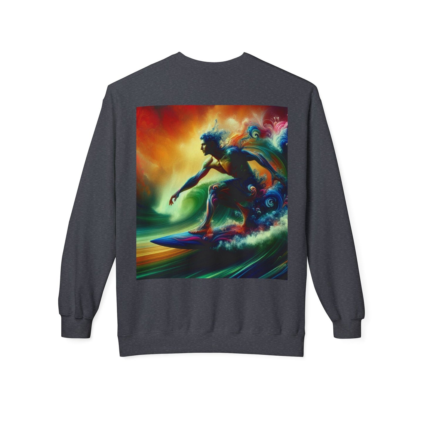 Juicy Clams Unisex Midweight Fleece Crewneck Sweatshirt (D047)