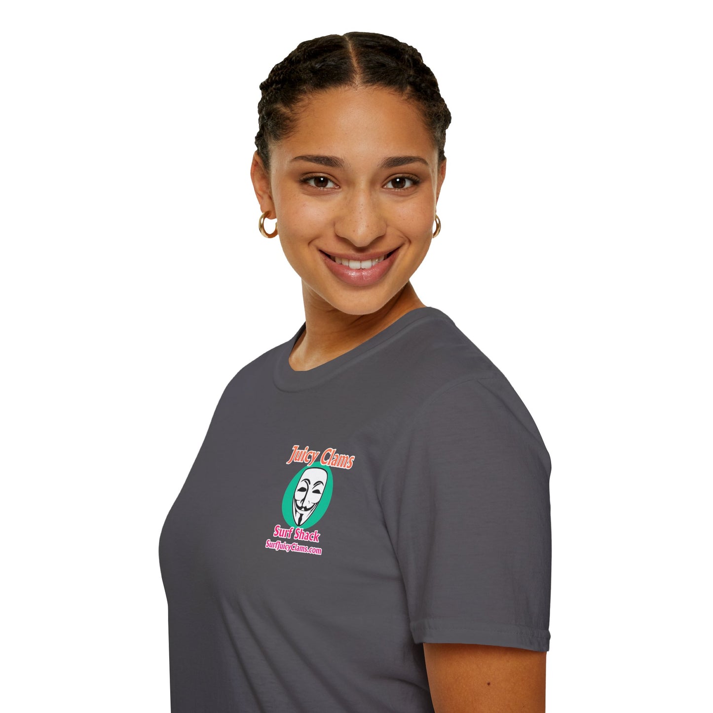 Juicy Clams Unisex Logo T-Shirt (L030)