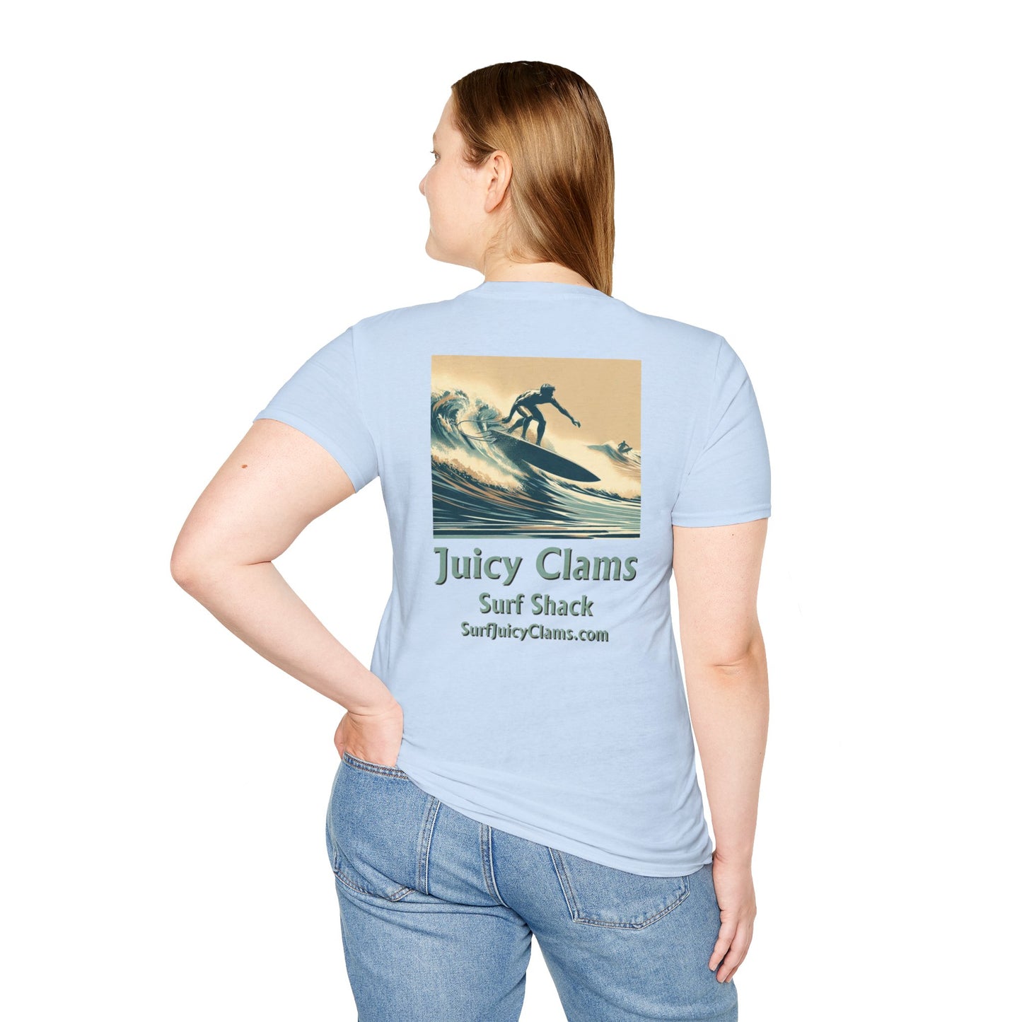 Juicy Clams Vintage Unisex T-Shirt (V028)