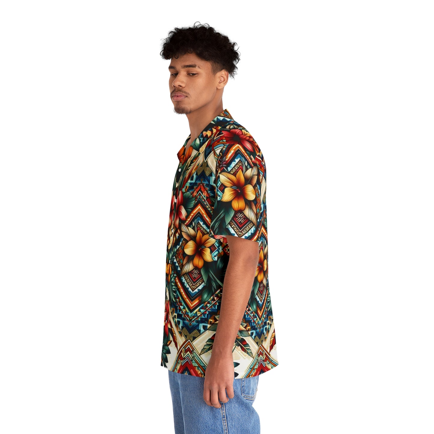 Juicy Clams Men's Hawaiian Shirt (H149)