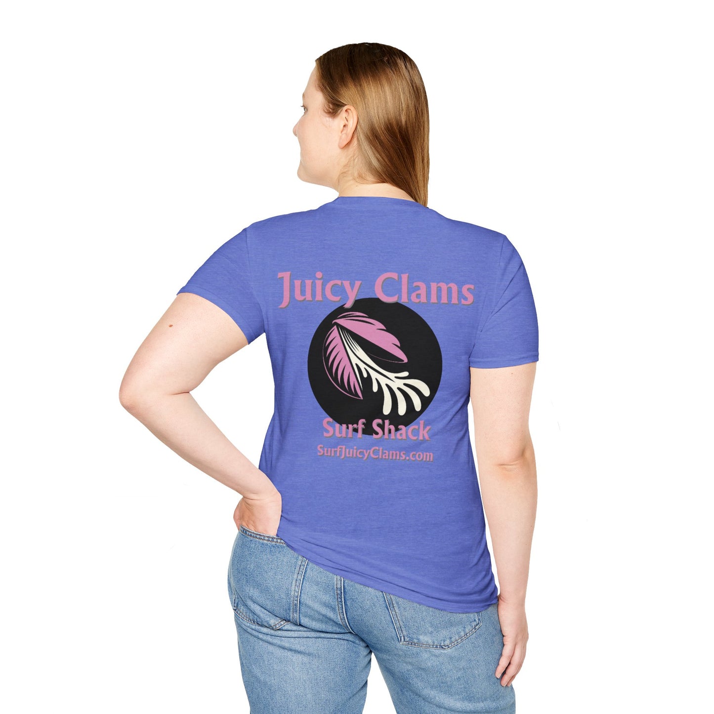 Juicy Clams Unisex Logo T-Shirt (L001)