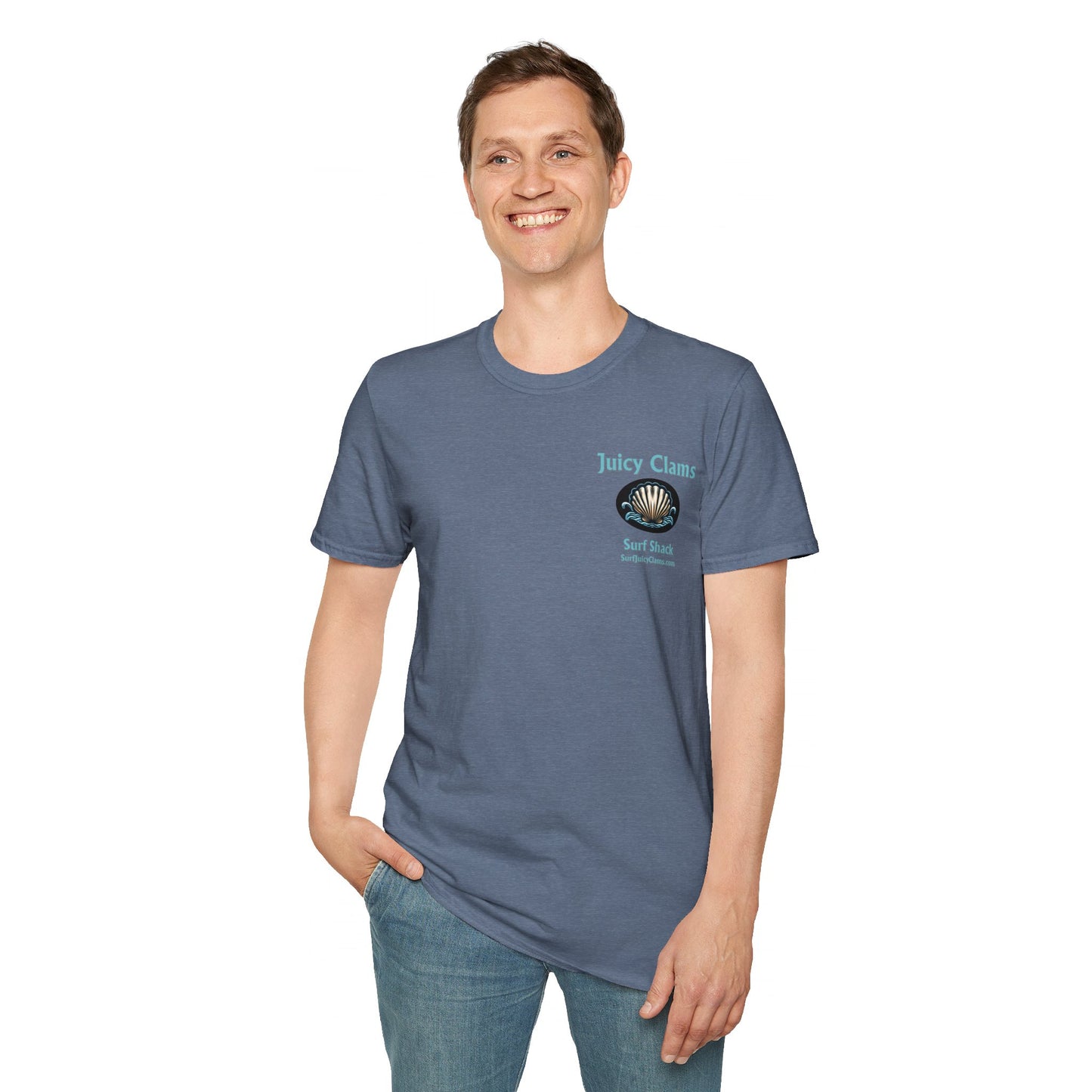 Juicy Clams Unisex Logo T-Shirt (L003)