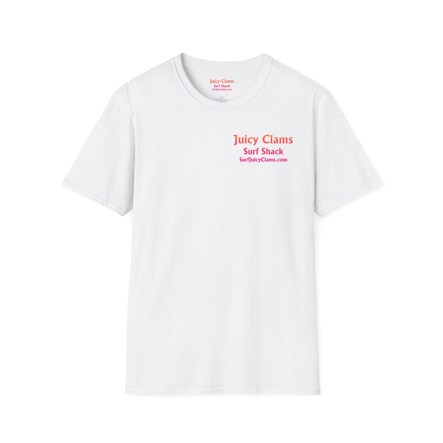 Juicy Clams Unisex Logo T-Shirt (S004)