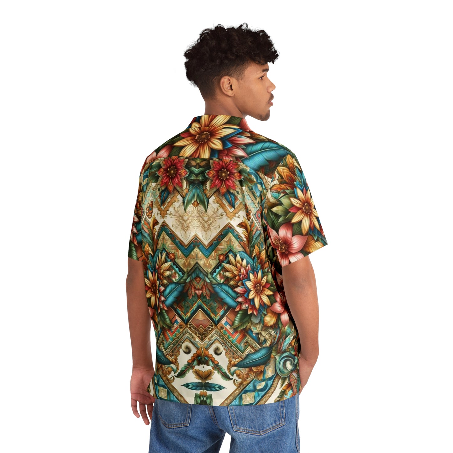 Juicy Clams Men's Hawaiian Shirt (H161)