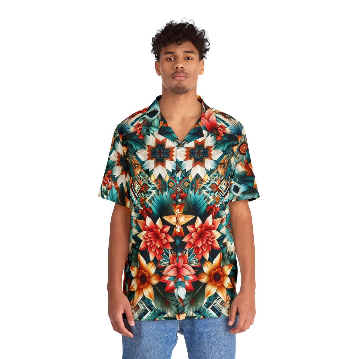 Juicy Clams Men's Hawaiian Shirt (H051)