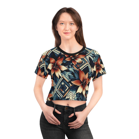 Juicy Clams Crop Top Tee (H167)