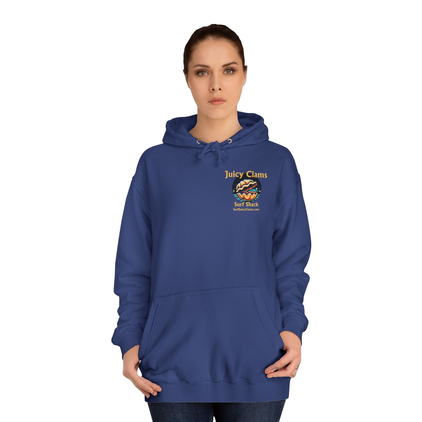 Juicy Clams Unisex College Hoodie (L008)