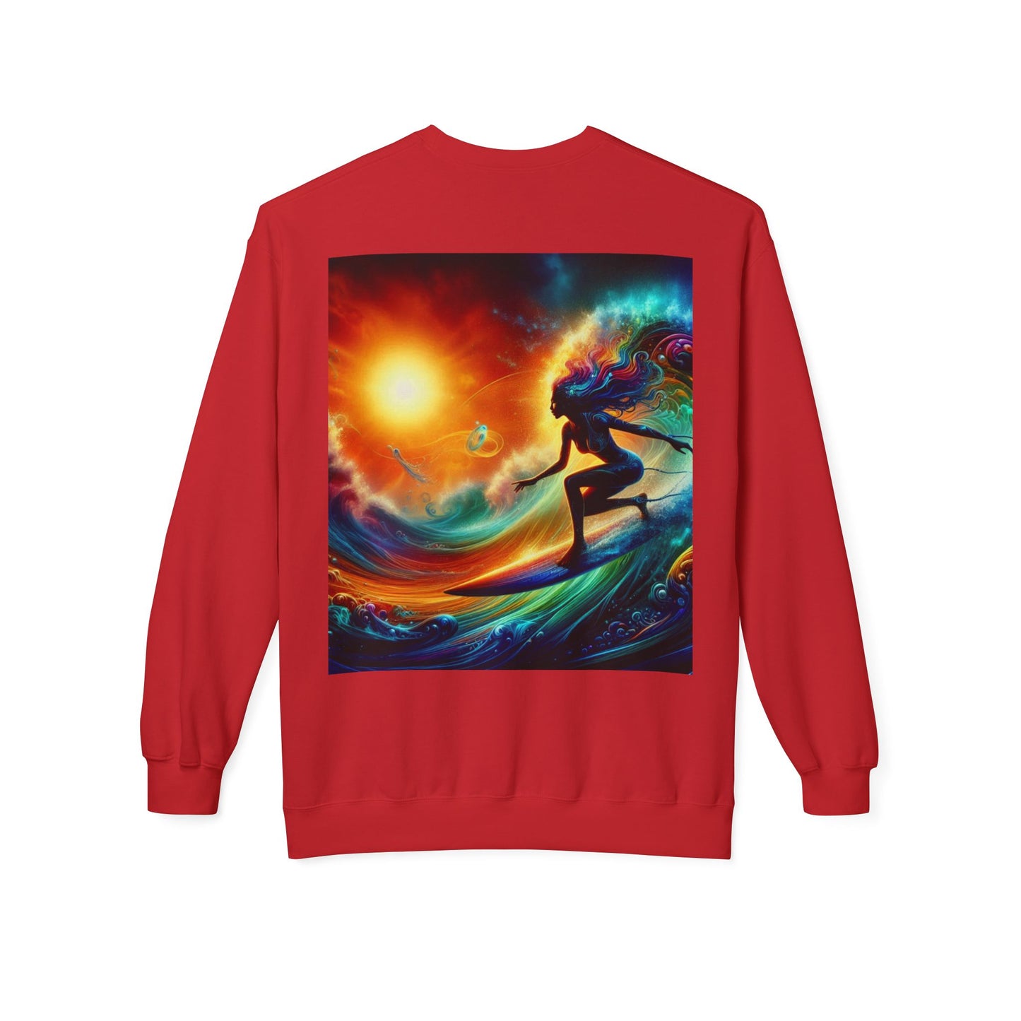 Juicy Clams Unisex Midweight Fleece Crewneck Sweatshirt (D033)