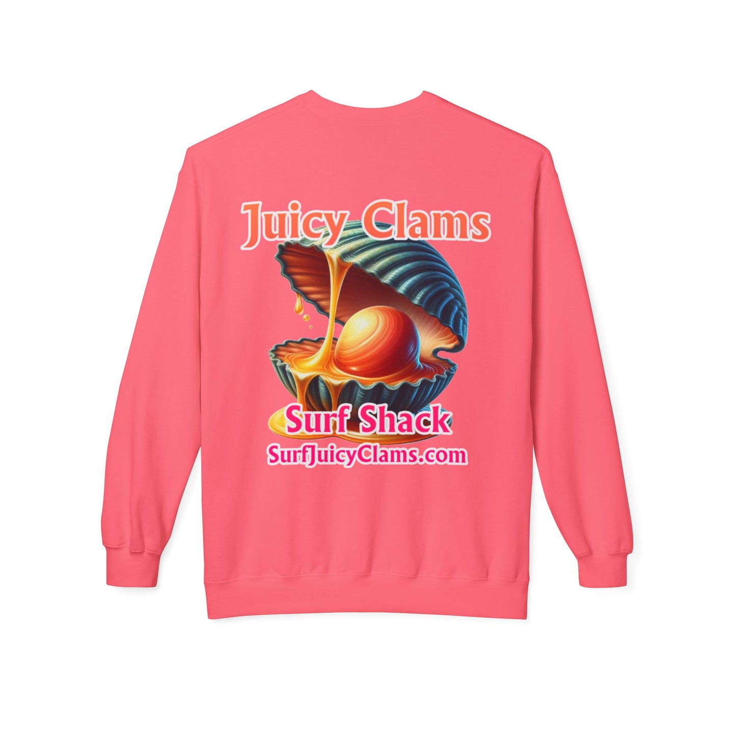 Juicy Clams Unisex Midweight Sweatshirt (L027)