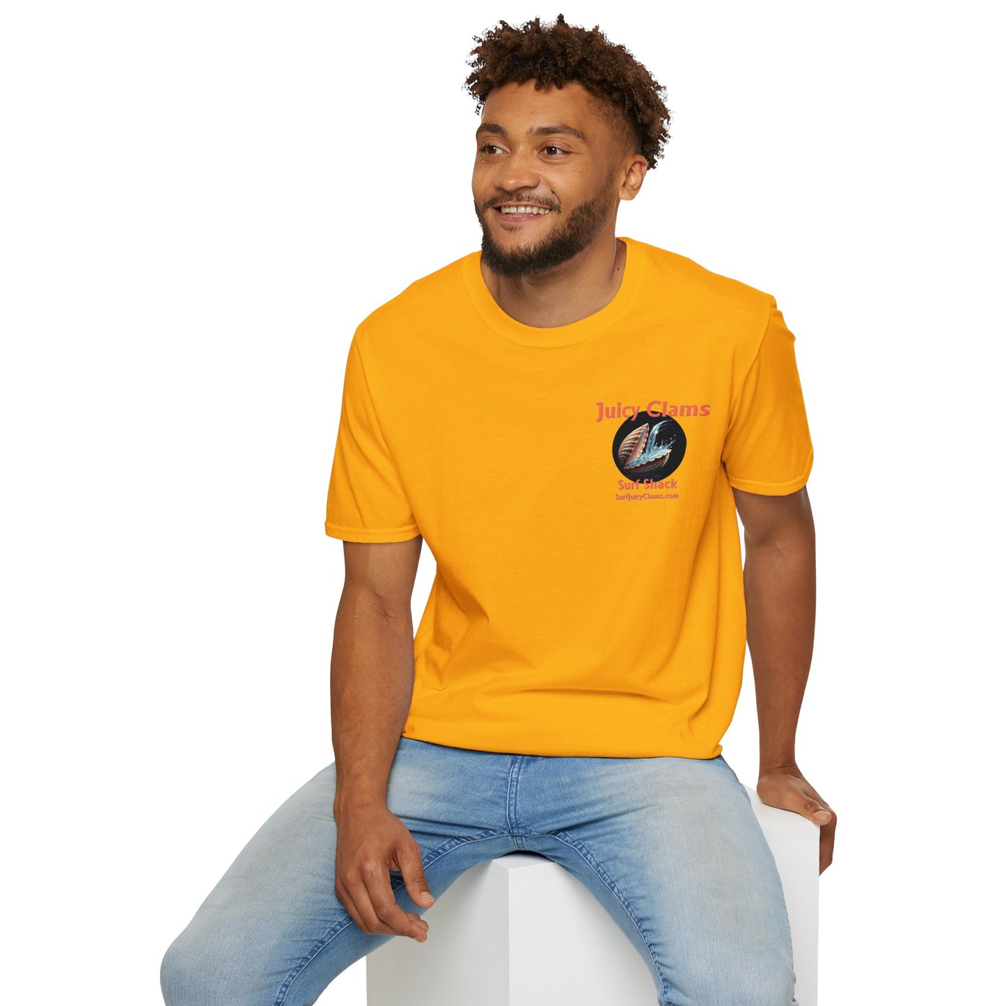 Juicy Clams Unisex Logo T-Shirt (L007)