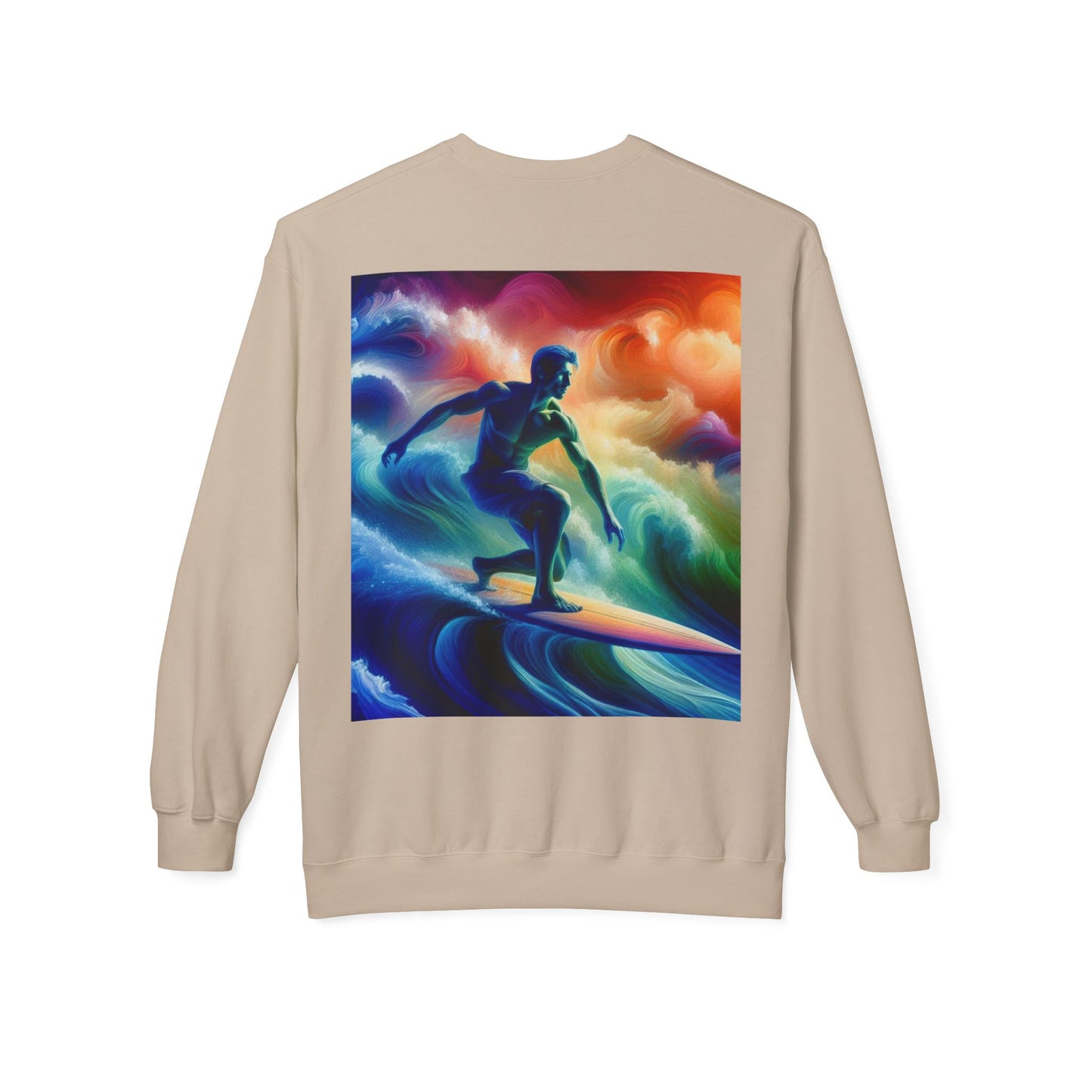 Juicy Clams Unisex Midweight Fleece Crewneck Sweatshirt (D015)