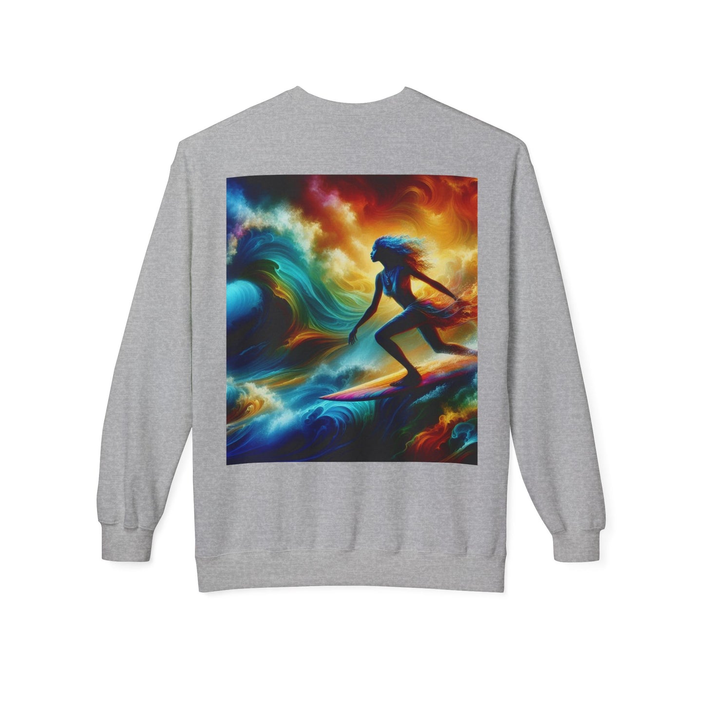 Juicy Clams Unisex Midweight Fleece Crewneck Sweatshirt (D018)