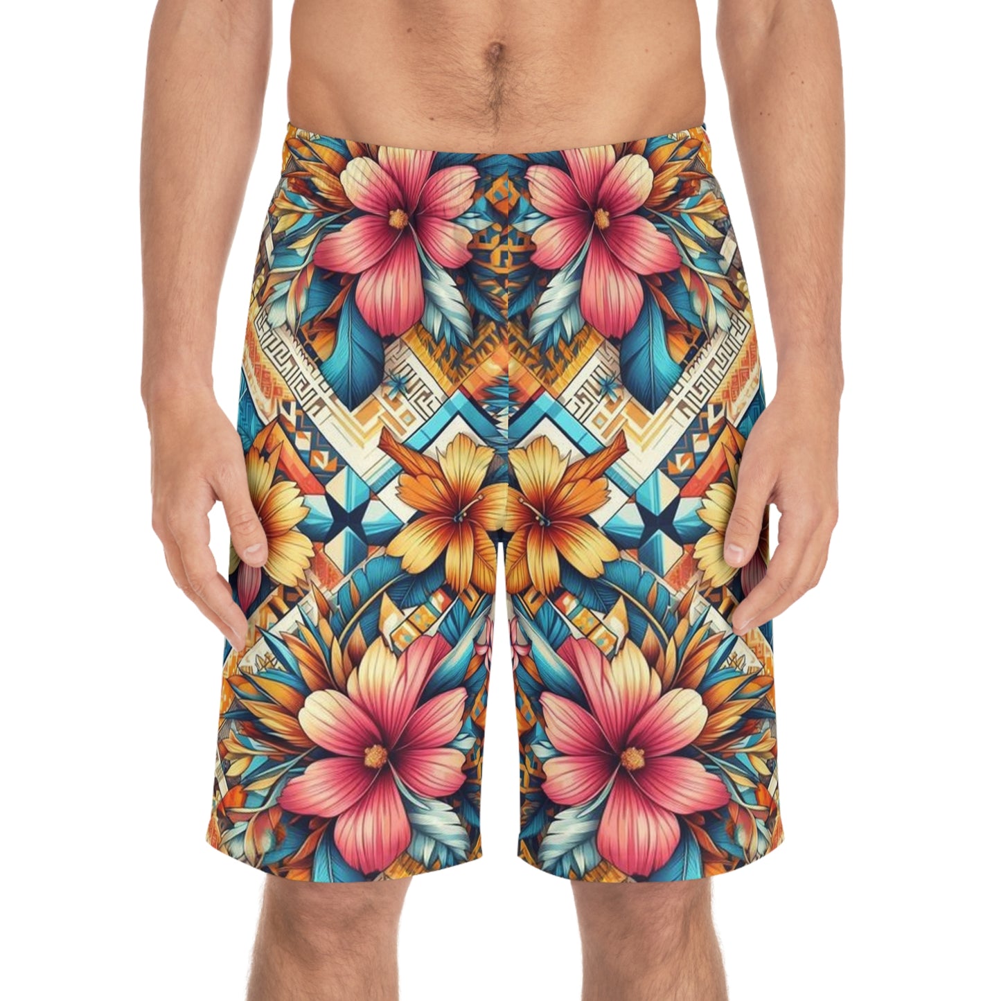 Juicy Clams Men's Board Shorts (1162)