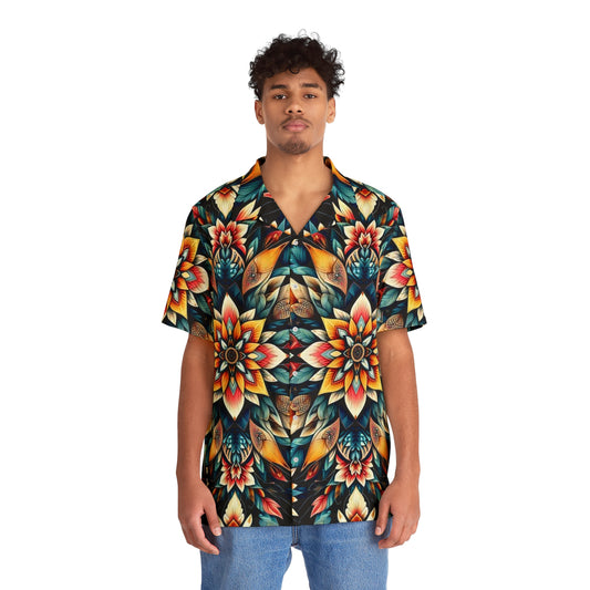 Juicy Clams Men's Hawaiian Shirt (1038)