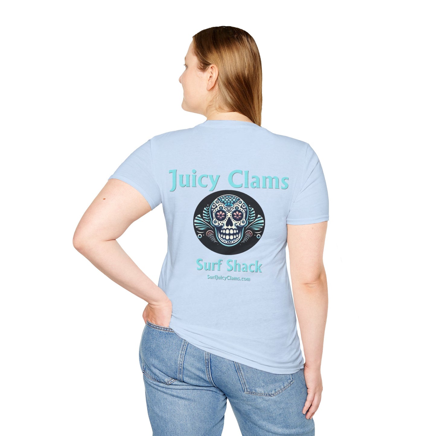 Juicy Clams Unisex Logo T-Shirt (L006)