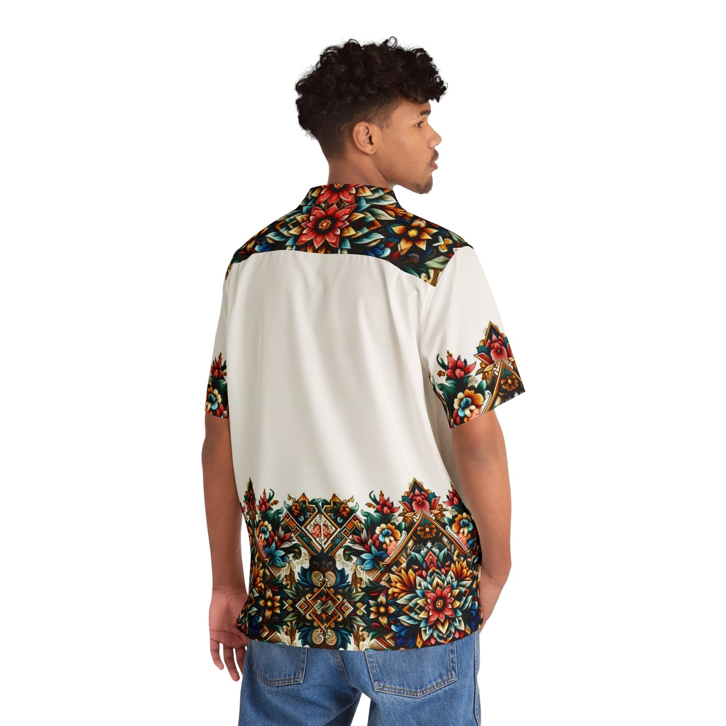 Juicy Clams Men's Hawaiian Shirt (H145)