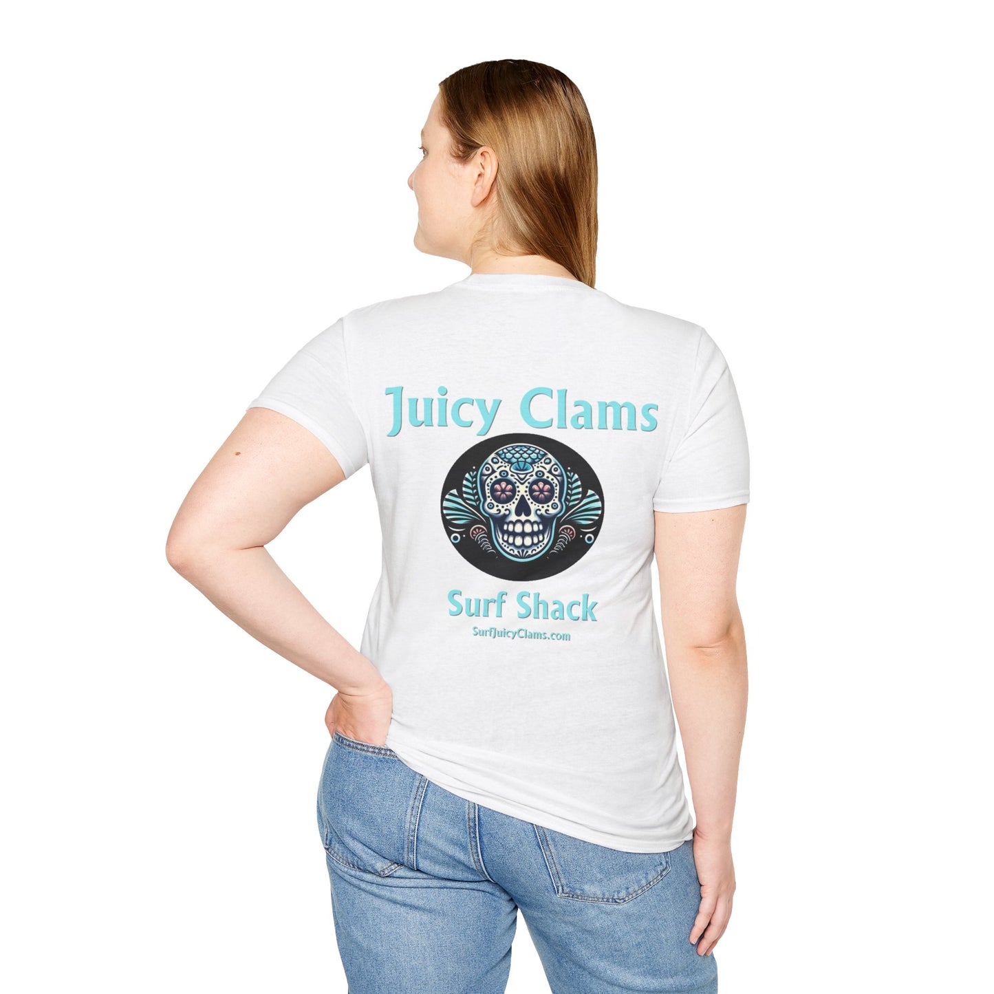 Juicy Clams Unisex Logo T-Shirt (L006)