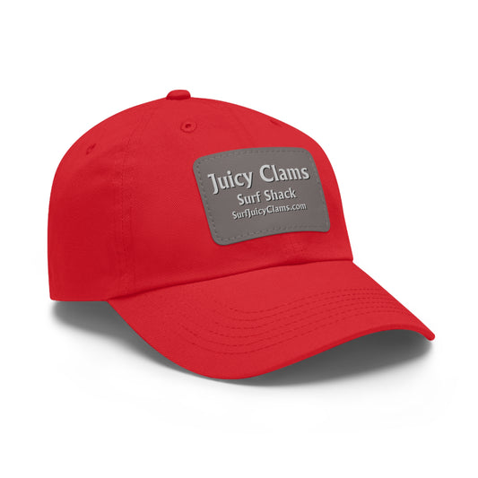 Juicy Clams Ball Cap with Grey Patch