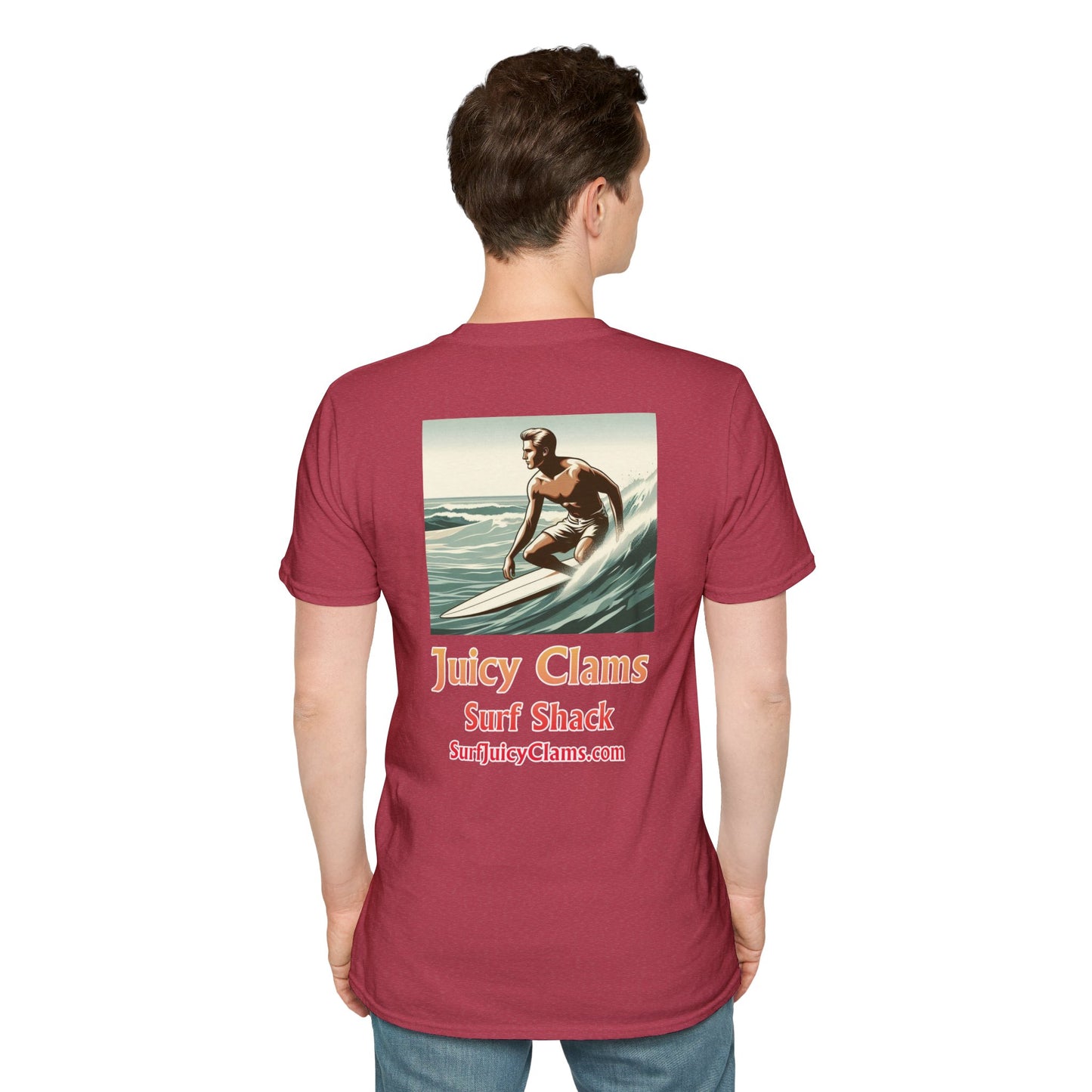 Juicy Clams Vintage Unisex T-Shirt (V044)