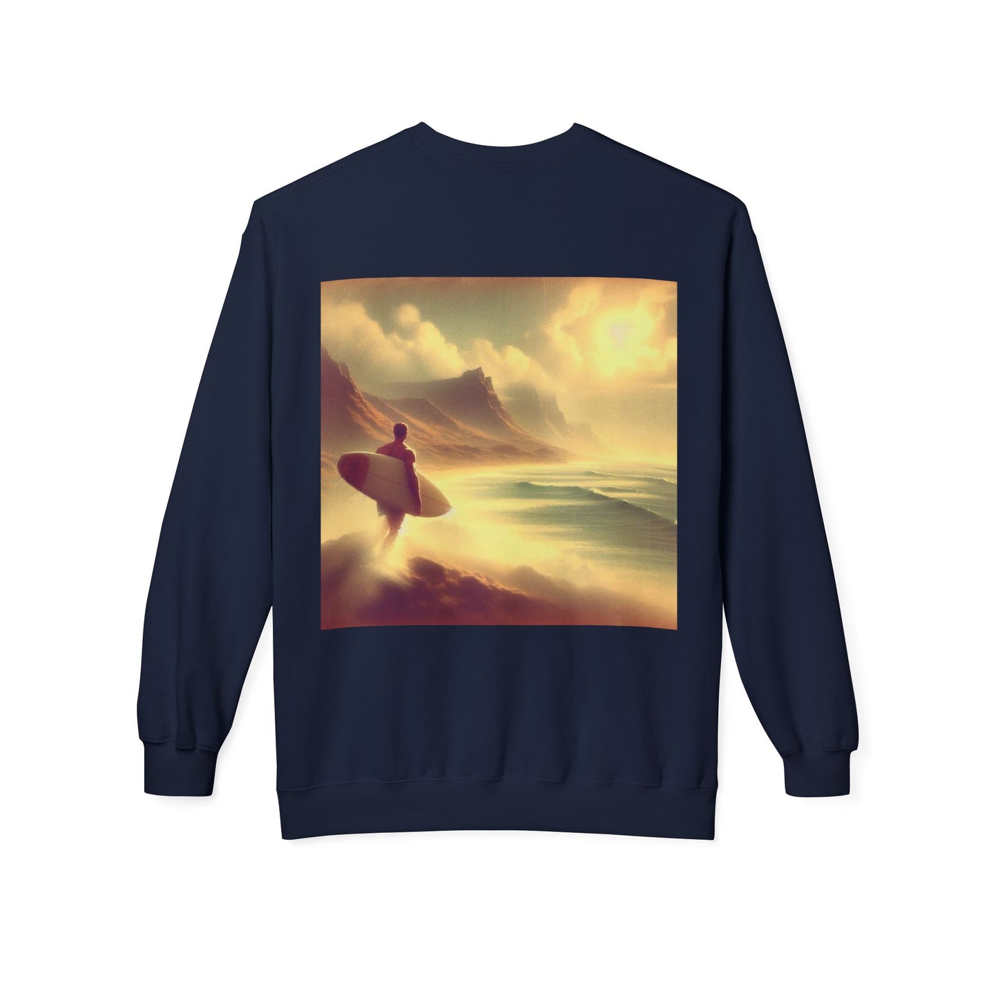 Juicy Clams Unisex Midweight Fleece Crewneck Sweatshirt (V047)