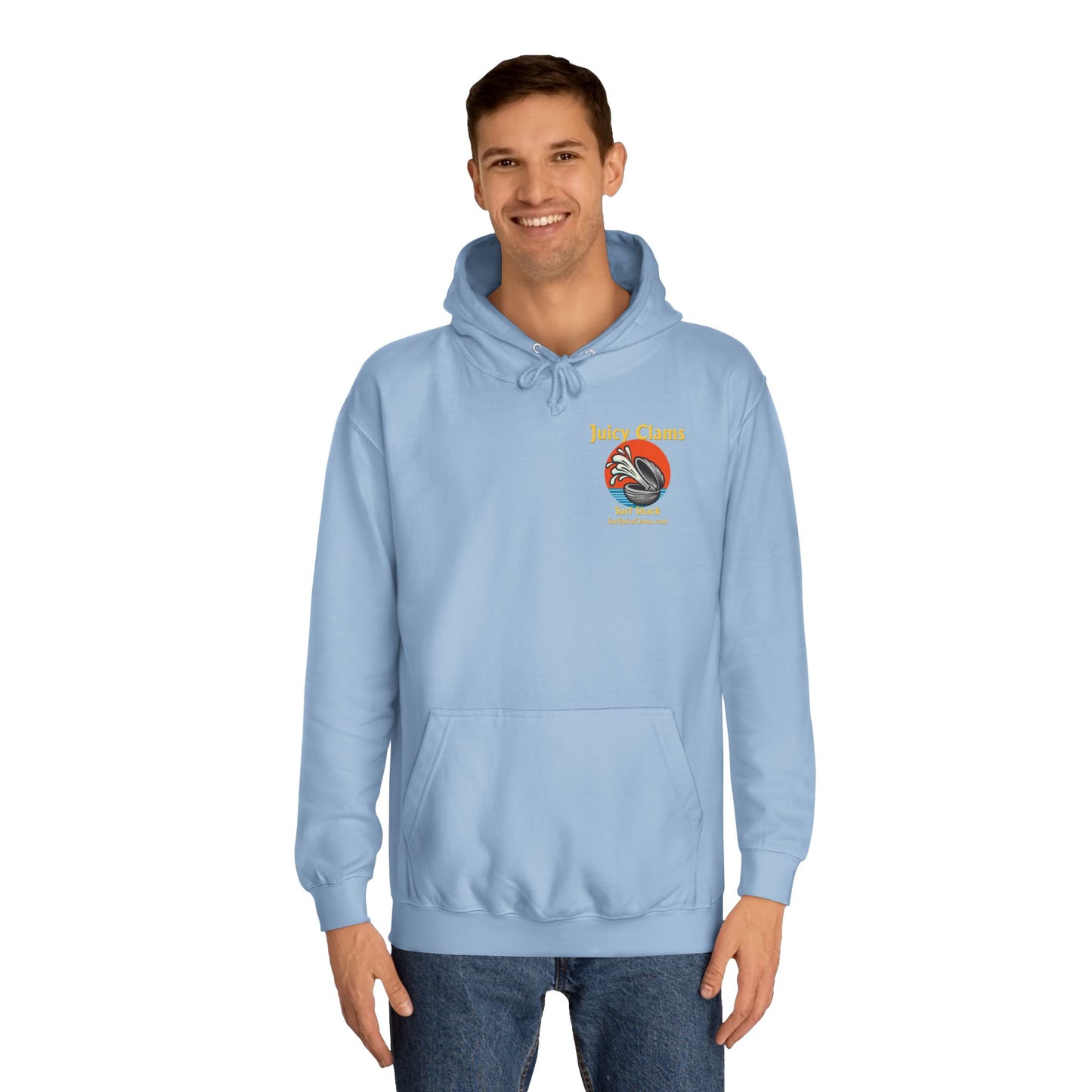 Juicy Clams Unisex College Hoodie (L005)