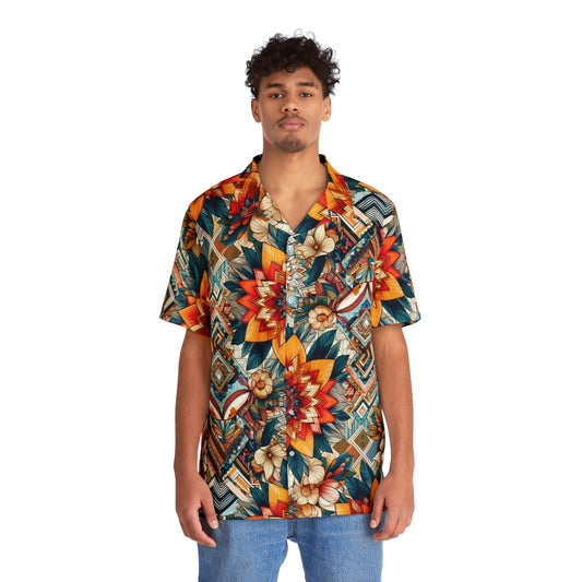 Juicy Clams Men's Hawaiian Shirt (1029)