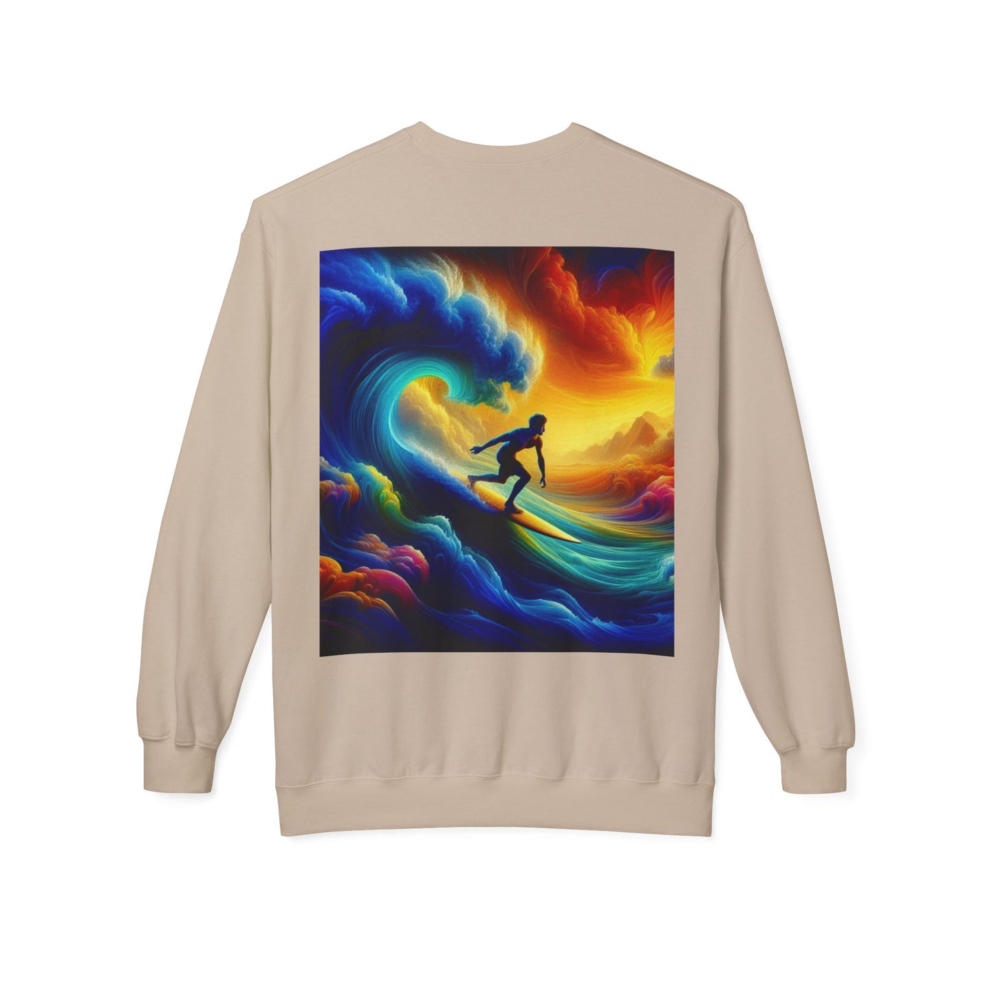 Juicy Clams Unisex Midweight Fleece Crewneck Sweatshirt (D014)